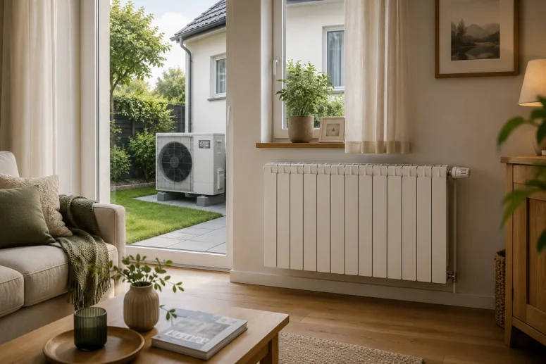 Toplotna črpalka za radiatorje