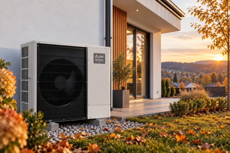 Poraba toplotne črpalke Mitsubishi Electric ECODAN