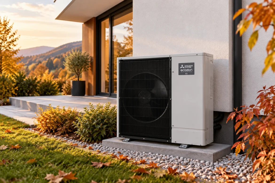 Zunanja enota toplotne črpalke Mitsubishi Electric